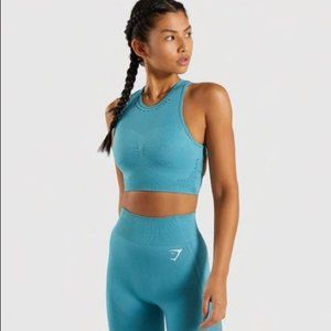 Gymshark Flawless Knit Sports Bra and Legging
